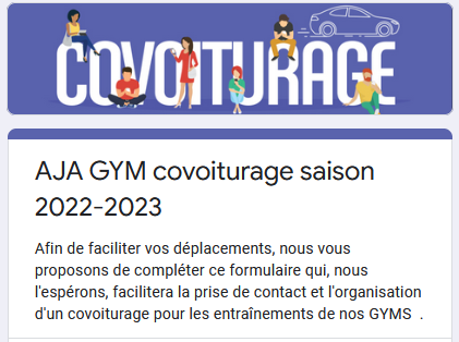 Covoiturage 2022 2023